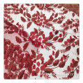 multi-colored 3d flowers fabric wine red multi-colored 3d flowers fabric laser cut irregular sequins fabric